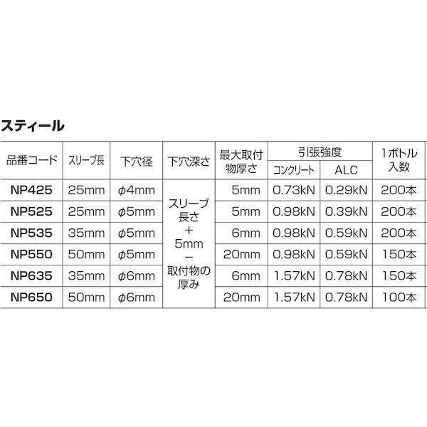 あすつく対応 「直送」 ロブテックス LOBSTER NP 525 ネイルプラグ ２００本入 ５Ｘ２５ｍｍ NP525 エビ エビネイルプラグ ２００本入 ５Ｘ２５ｍｍ |  | 04