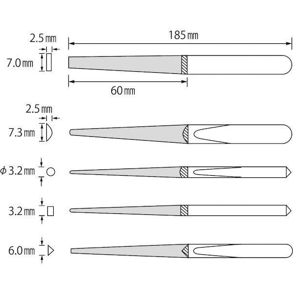 あすつく対応 「直送」 ロブテックス LOBSTER K 10 SET ダイヤモンドヤスリ 鉄工用 １０本組 ５種類セット K10SET 鉄工ダイヤヤスリ |  | 01