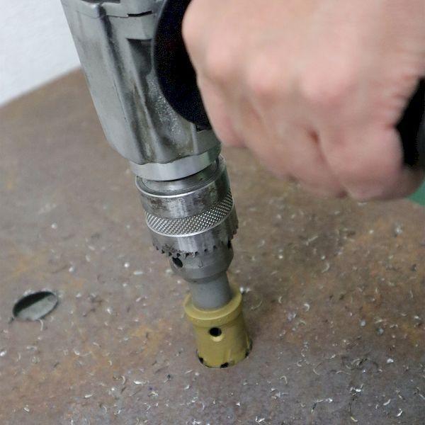 あすつく対応 「直送」 ロブテックス（LOBSTER） ［HO 17G］ 超硬ホルソー チタンコーティング １７ｍｍ HO17G エビ tr-3314715 |  | 04