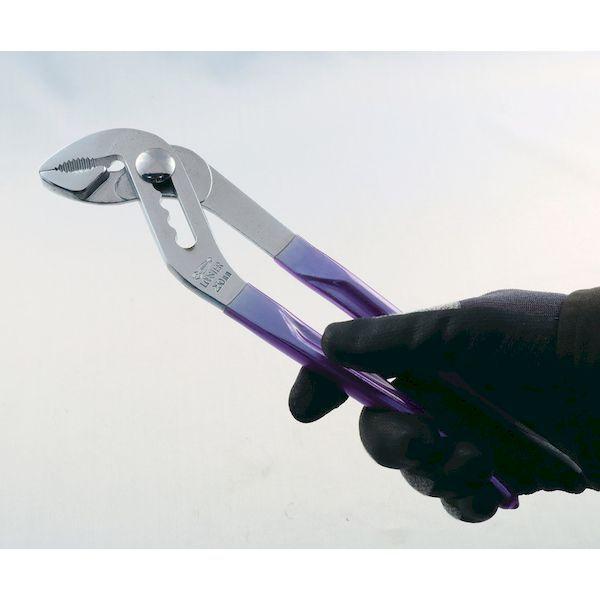 あすつく対応 「直送」 ロブテックス LOBSTER WP250D V ウォーターポンププライヤー アンギラススケルトン バイオレット ２５０ｍｍ WP250DV バイオレット エビ |  | 02