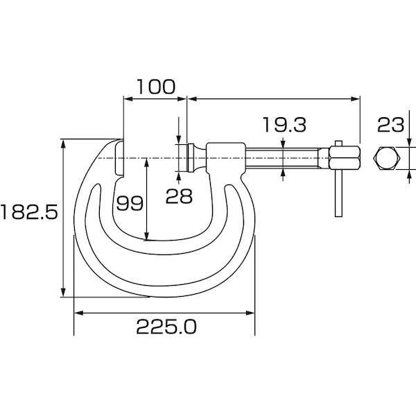あすつく対応 「直送」 ロブテックス LOBSTER C100 強力Ｃ型シャコ万力 １００ｍｍ 強力C型強力Ｃ型シャコ万力 １００ｍｍ エビ 強力タイプ tr-1250655 強力型強 |  | 04