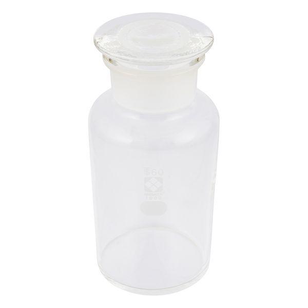 4-5031-06 共通摺合わせ広口試薬瓶白色１０００ｍｌ 4503106_1