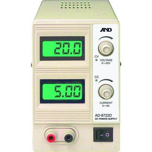 あすつく対応 「直送」 エー・アンド・デイ（Ａ＆Ｄ） AD8722D 直流安定化電源 入力電圧ＡＣ１００Ｖ 413-2891 直流安定化電源 入力電圧 | 