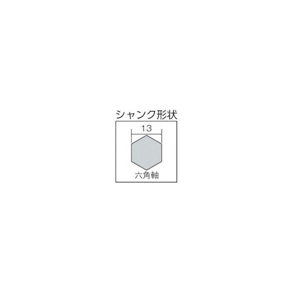 大西工業（大西） ［NO12E180］ 木工用ロングネイルビット ツーバイ工法用 全長４７０ｍｍタイプ 刃径１８．０ｍｍ 408-0351 |  | 01