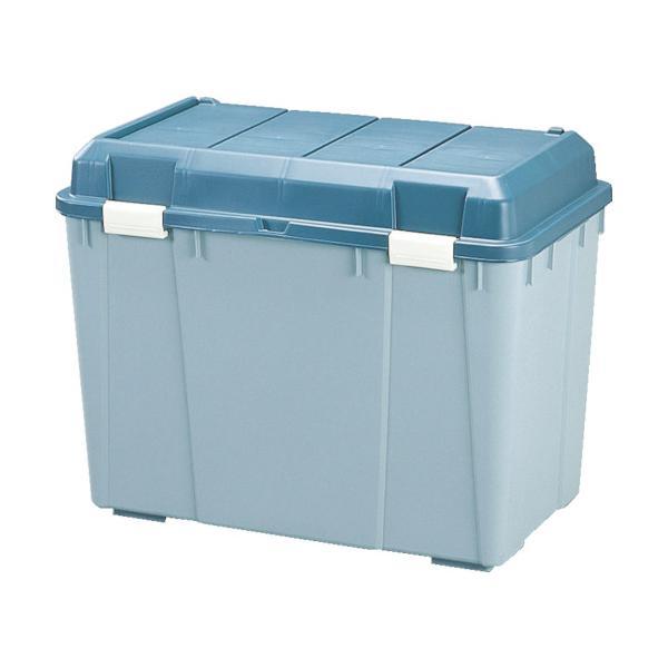 【個数：1個】 アイリスオーヤマ ＩＲＩＳ ［WY780D］直送 代引不可  ２０１７０３ ワイドストッカー深型 ＷＹ−７８０Ｄ グリーン／グレー 4 | 