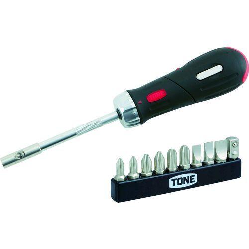 あすつく対応 「直送」 前田金属工業 ＴＯＮＥ RD10S ラチェット式ドライバーセット １２点セット 412-5151 トネ 1S | TONE