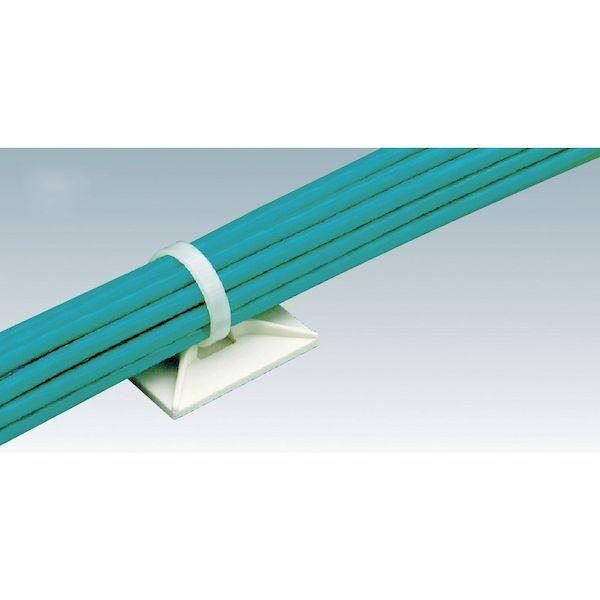 あすつく対応 「直送」 パンドウィットコーポレーション ABM100S6C マウントベース Ｍ３ねじ止め 白 １００個入 403-6450 | ブランド登録なし | 03