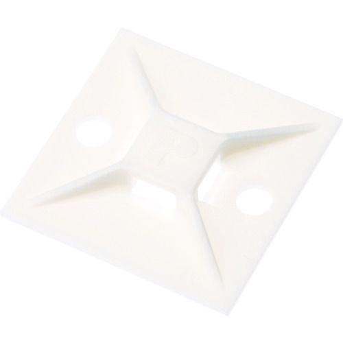 あすつく対応 「直送」 パンドウィットコーポレーション ABM112S6C69 マウントベース Ｍ３ねじ止め 難燃性白 １００個入 403-6573 | 