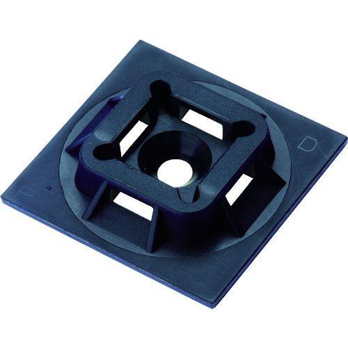 あすつく対応 「直送」 パンドウィットコーポレーション ABM1MATM0 マウントベース アクリル系粘着テープ付き 耐候性黒 １０００個入 | ブランド登録なし