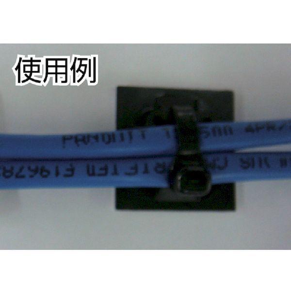 パンドウィットコーポレーション ABM2SATD0 マウントベース アクリル系粘着テープ付き 耐候性黒 ５００個入 | ブランド登録なし | 02