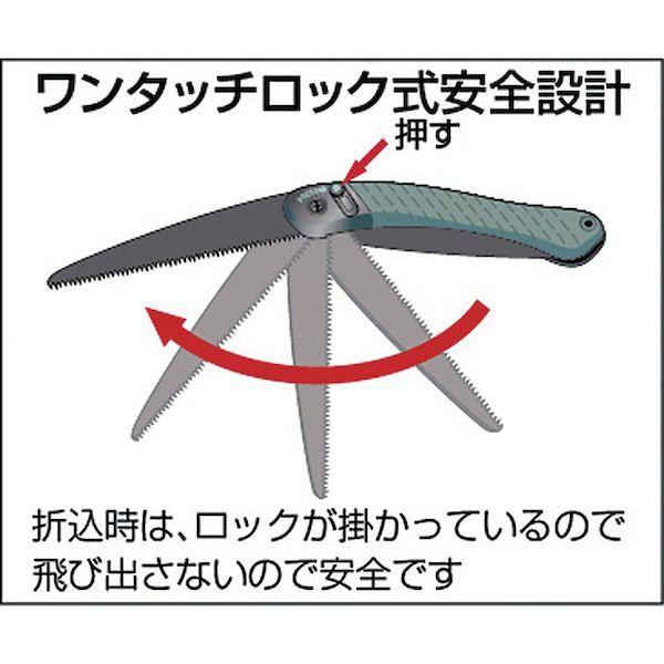 あすつく対応 「直送」 バーコ 396LAP 折込式一体型剪定鋸 ３９６ラップランダー 刃長１９０ｍｍ 354-1355 | BAHCO | 04