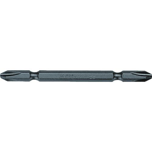 長堀工業 ナック 1W2150 ドライバービット “ダブルビット” 差込５×Ｎｏ．２×１５０Ｌ 396-2873 | ナック