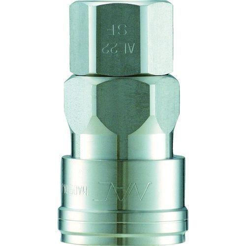 あすつく対応 「直送」 長堀工業 ナック CAL22SF3 クイックカップリング ＡＬ２０型 ステンレス製 オネジ取付用ソケット Ｒ１／４ 364-2 | 