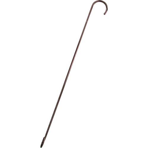 あすつく対応 「直送」 水本機械製作所 水本機械製作所 A1046 ファンシーＳフックツイスト ブラウン 全長５００ｍｍ 389-4142 | 