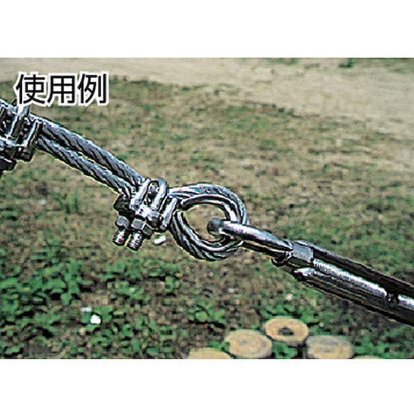 あすつく対応 「直送」 水本機械製作所 水本機械製作所 A1247 ステンレス A型シンブル 使用ロープ径14mm 378-7656 | ブランド登録なし | 01