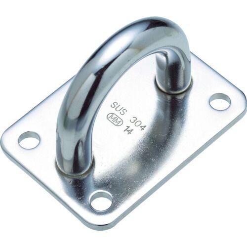 あすつく対応 「直送」 水本機械製作所 水本機械製作所 A2197 ステンレス アイプレート 65mm×95mm 378-7826 | 