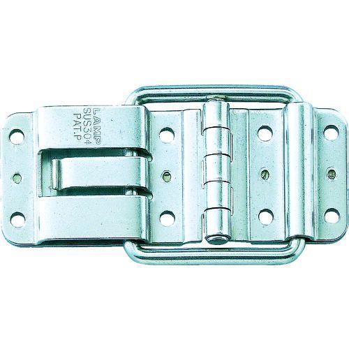スガツネ工業 ＬＡＭＰ HGYC105 １７００９９０９３ ＨＧ−ＹＣ１０５オールステンレス鋼製キャッチ付平蝶番 376-9887 | 
