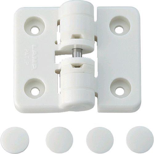 スガツネ工業 ＬＡＭＰ HGYJ50IV １７００９００００ ＨＧ−ＹＪ５０ＩＶ樹脂製ストッパーヒンジ 441-7402 | 