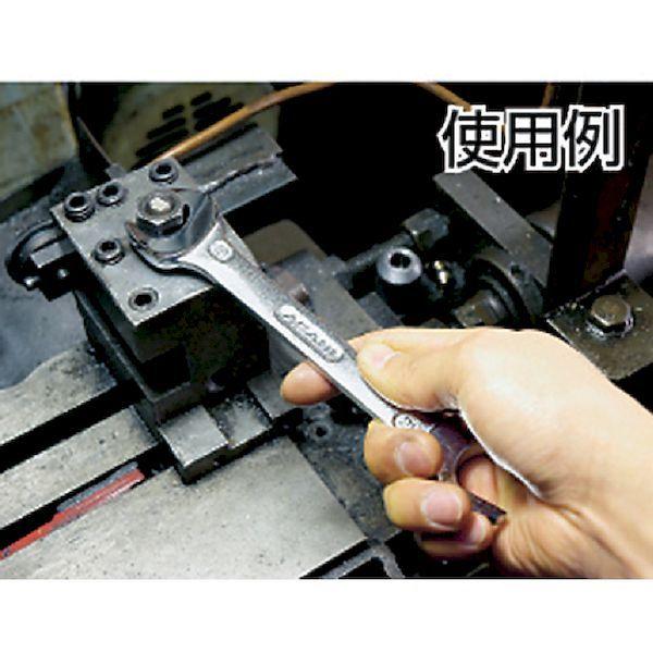 あすつく対応 「直送」 旭金属工業 旭金属工業 SL1013 REVOWAVE やり形両口スパナ10×13mm 375-2763 |  | 02