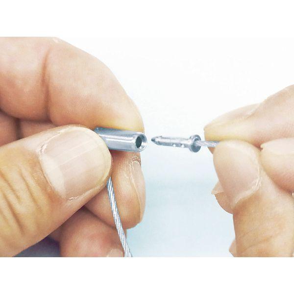 あすつく対応 「直送」 ニッサチェイン ニッサチェイン TKY1100S カチットワイヤーシングル１００ｍｍ ５本入 389-2549 |  | 02