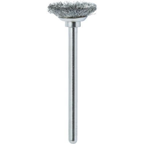 あすつく対応 「直送」 トラスコ中山（ＴＲＵＳＣＯ） ＴＲＵＳＣＯ 153B4 ベベル型ブラシ Φ15 ステン 400-9886 | 