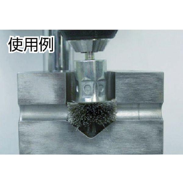 あすつく対応 「直送」 トラスコ中山（ＴＲＵＳＣＯ） ＴＲＵＳＣＯ 20SF6 フラワー型 ステンレスブラシ 20パイ 415-2590 |  | 01