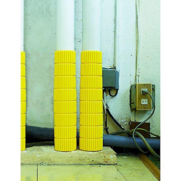【個数：1個】ＴＲＵＳＣＯ TNS-1218Y 直送 代引不可 ジャバラマットスリム 1200X1800mm イエロー TNS1218Y |  | 02