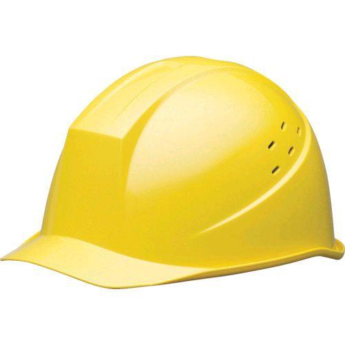あすつく対応 「直送」 【受注生産品 納期-約1ヶ月】 ミドリ安全 ミドリ安全 SC11BVRAY ＡＢＳ製ヘルメット 通気孔付 イエロー 422-8 | 