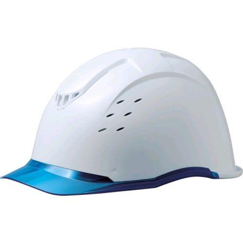 あすつく対応 「直送」 【受注生産品 納期-約1ヶ月】  ミドリ安全 SC13PCLVRAKPWBL PC製ヘルメット 高通気タイプ 透明バイザー 3 | 