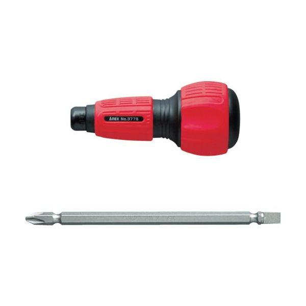 あすつく対応 「直送」 兼古製作所 アネックス 3775 差替式パワードライバー 395-9317 Anex 4962485241162 | 