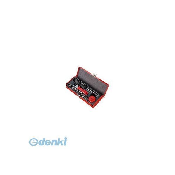 兼古製作所 アネックス 52528B コンパクトラチェット52 ビット28本組 446-0502 ANEX 525-28B | 