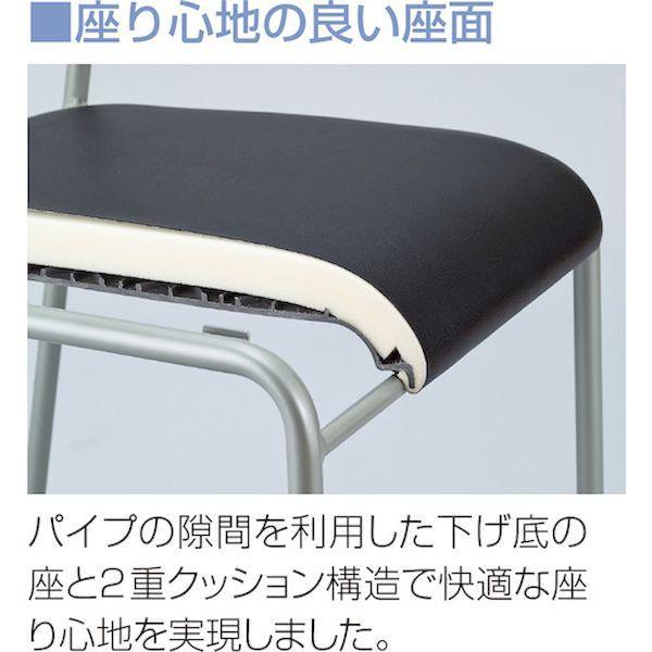 【個数：1個】ＩＲＩＳ LTS-4C-F-GY 直送 代引不可 スタッキングチェアー ライタス LTS4CFGY |  | 02