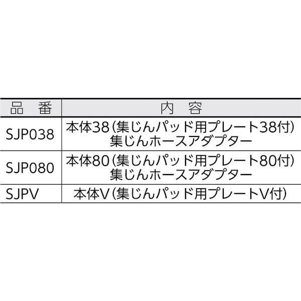 あすつく対応 「直送」 ミヤナガ SJP080 集塵パッド80 353-8486 | ミヤナガ | 01