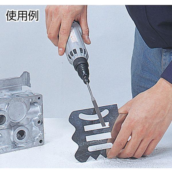 あすつく対応 「直送」 【個数：1個】東京オートマック オートマック YASURI4SANKAKU 鉄ヤスリ 4φ 三角 391-9480 | オートマック | 02