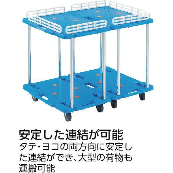 トラスコ中山 TRUSCO MPB-603-B 樹脂製台車 ルートバン ３段式 ４００Ｘ６００ 青 MPB603B 414-4392 |  | 01