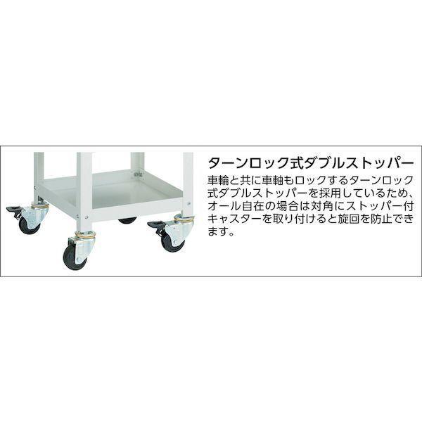 トラスコ中山 TRUSCO BDW963V2YG ツールワゴン バーディワゴン ６００Ｘ４００ 引出２段付 ヤンググリーン BDW-963V2-YG |  | 01
