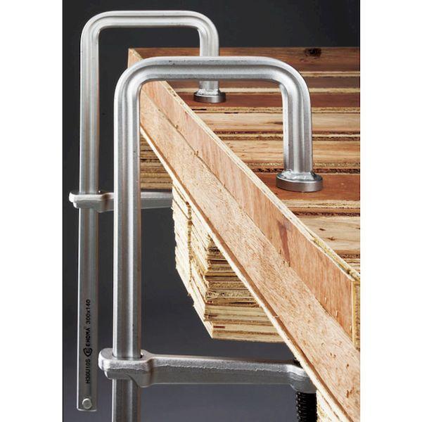 あすつく対応 「直送」 トラスコ中山（ＴＲＵＳＣＯ） ＴＲＵＳＣＯ　　　 H25U6L クランプマルチ深アゴ型ラチェットタイプ 開き250mm アゴの深さ | ブランド登録なし | 02