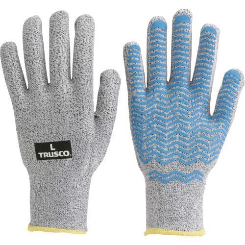 あすつく対応 「直送」 トラスコ中山（ＴＲＵＳＣＯ） ＴＲＵＳＣＯ　　　 TCRAG3NRM すべり止め付耐切創手袋 NR ＃3 M | ブランド登録なし