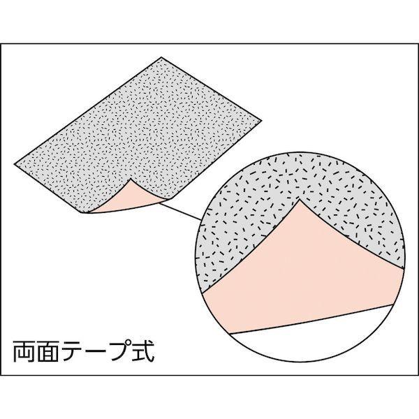 あすつく対応 「直送」 トラスコ中山（ＴＲＵＳＣＯ） ＴＲＵＳＣＯ　　　 TDKS1400 ダイヤ角シート 両面テープ仕様 1mm電着＃400 |  | 04