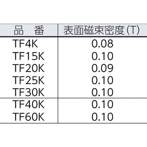 あすつく対応 「直送」 トラスコ中山 ＴＲＵＳＣＯ TF15K1P フェライト磁石 角形 １５ｍｍＸ１０ｍｍＸ４ｍｍ １個入 |  | 01