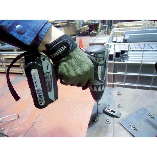 あすつく対応 「直送」 トラスコ中山（ＴＲＵＳＣＯ） ＴＲＵＳＣＯ　　　 TPUMODL PU薄手手袋エンボス加工 OD L |  | 02