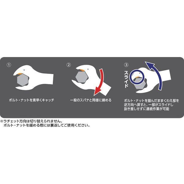 あすつく対応 「直送」 トラスコ中山 ＴＲＵＳＣＯ TRMQ14 クイックラチェットコンビネーションレンチ １４ｍｍ |  | 01