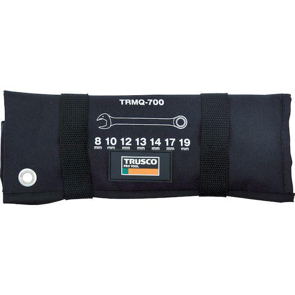 あすつく対応 「直送」 トラスコ中山 ＴＲＵＳＣＯ TRMQ700 クイックラチェットコンビネーションレンチセット７本組 TRMQ-700 | ブランド登録なし | 01
