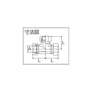 あすつく対応 「直送」 フジトク T12 ユニオンチーズ ティー Φ１２ 鋼管用 くい込み継手 | ブランド登録なし | 02