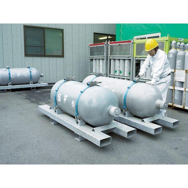 キトー BLR030HA010HA050 ベルトラッシング ラチェットバックル式 ５０ｍｍ幅 破断荷重３０ｋＮ 最大使用力７．５ｋＮ 両端フックＡタイ |  | 05