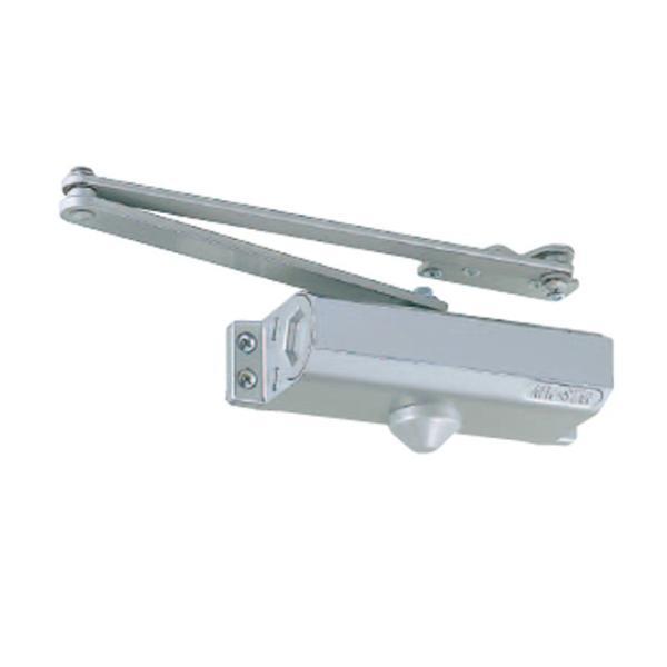 在庫 日本ドアーチェック製造（株） ニュースター　ドアクローザー　Ｐ−１８１　シルバーＮ−０１　P181-N01 1台 あすつく対応 | 