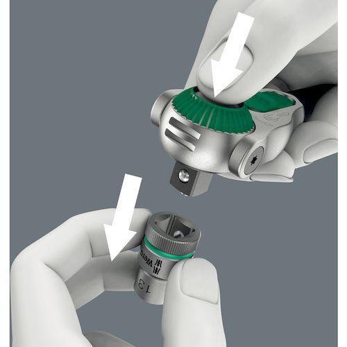 あすつく対応 「直送」 Ｗｅｒａ  003503 サイクロップラチェット用ソケット　１／４　５．０ｍｍ | ブランド登録なし | 02