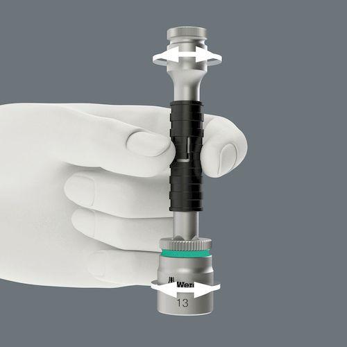Ｗｅｒａ  003554 サイクロップラチェット用ソケット　３／８　９．０ｍｍ | ブランド登録なし | 01