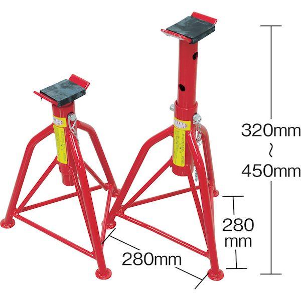 アストロプロダクツ  2007000004296 ２ＴＯＮ リジットラック ２脚セット |  | 01