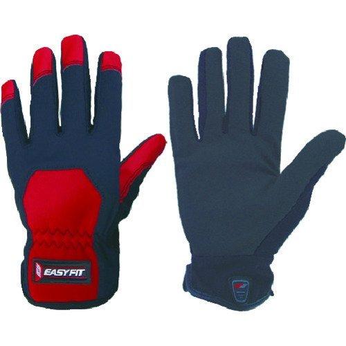 あすつく対応 「直送」 ミタニ 209218 合皮手袋 イージーフィット レッド ３Ｌサイズ | 